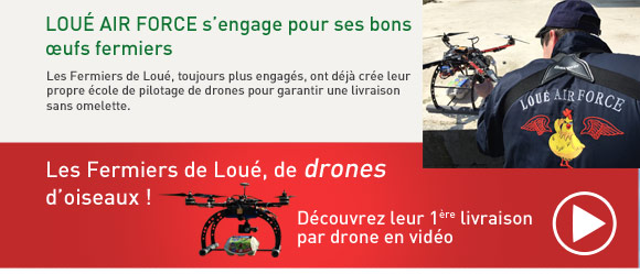 Découvrez leur 1ère livraison par drone en vidéo