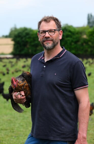 Photo portrait Angelo Carbonel, Président de la Coopérative des Fermiers de Loué