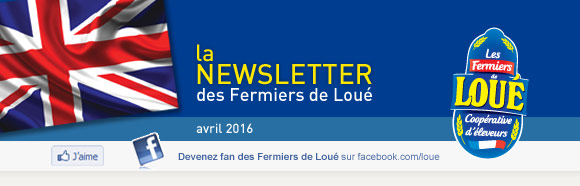 La Newsletter des Fermiers de Loué - Avril 2016