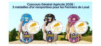 Médailles d'or du Concours Général Agricole - Fermiers de Loué