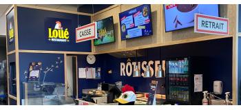 Photo du 1er restaurant des Fermiers de Loué sur l'autoroute A11