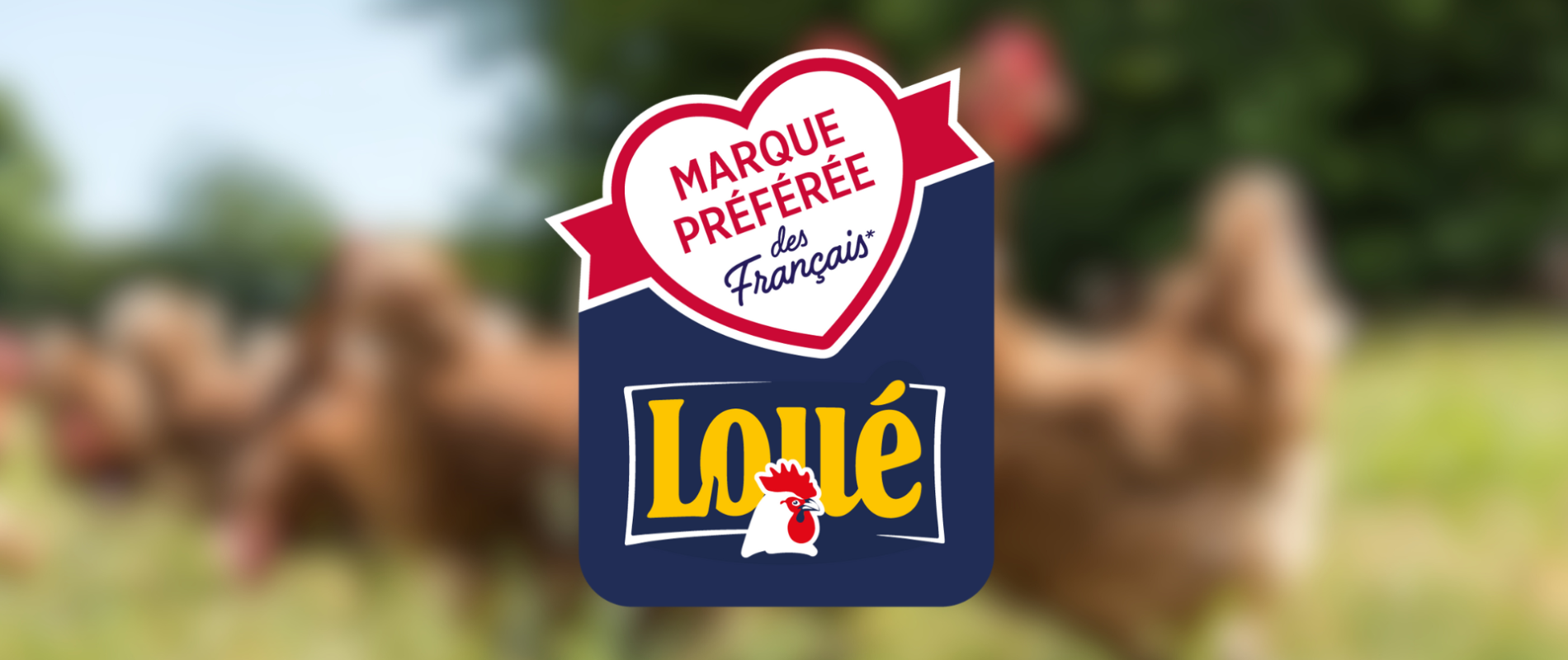 Loué, élu la marque préférée des Français
