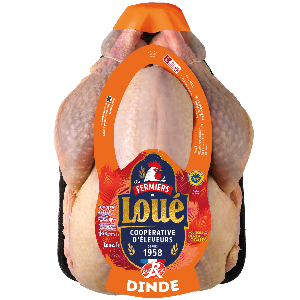 Dinde fermière de Loué Label Rouge IGP Maine