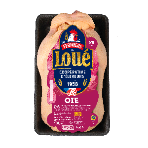 Oie fermière de Loué Label Rouge IGP Maine