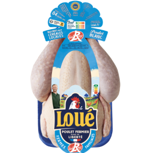 Poulet blanc de Loué Label Rouge IGP Maine