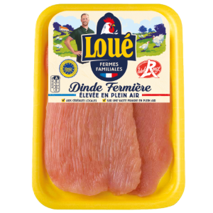 La généreuse tranche de dinde de Loué Label Rouge IGP Maine