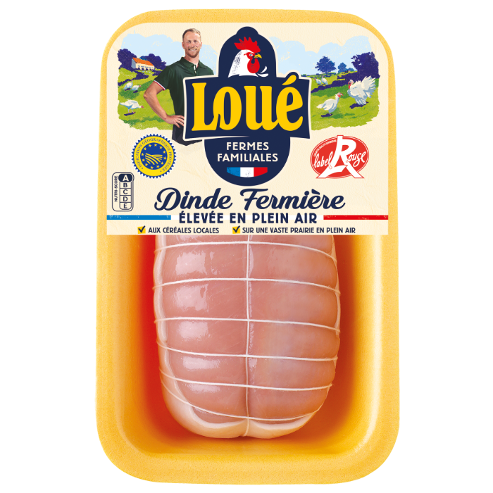 Rôti de filet de dinde de Loué Label Rouge IGP Maine