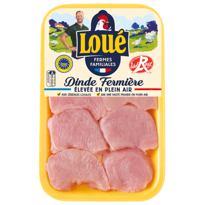 Filet mignon de dinde de Loué Label Rouge IGP Maine