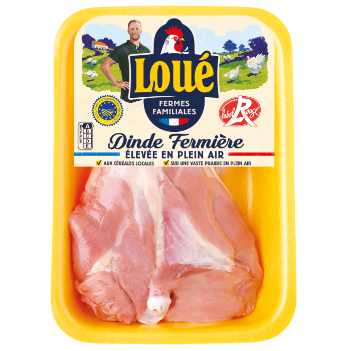 Cuisse de dinde de Loué Label Rouge IGP Volailles du Maine