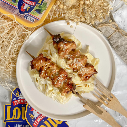 https://www.loue.fr/Recette de brochettes de dinde épicées et gourmandes