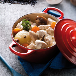 Recette de blanquette de dinde crémeuse et savoureuse